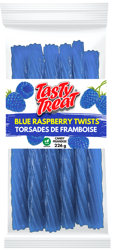 Blue Raspberry Licorice Twists 226g